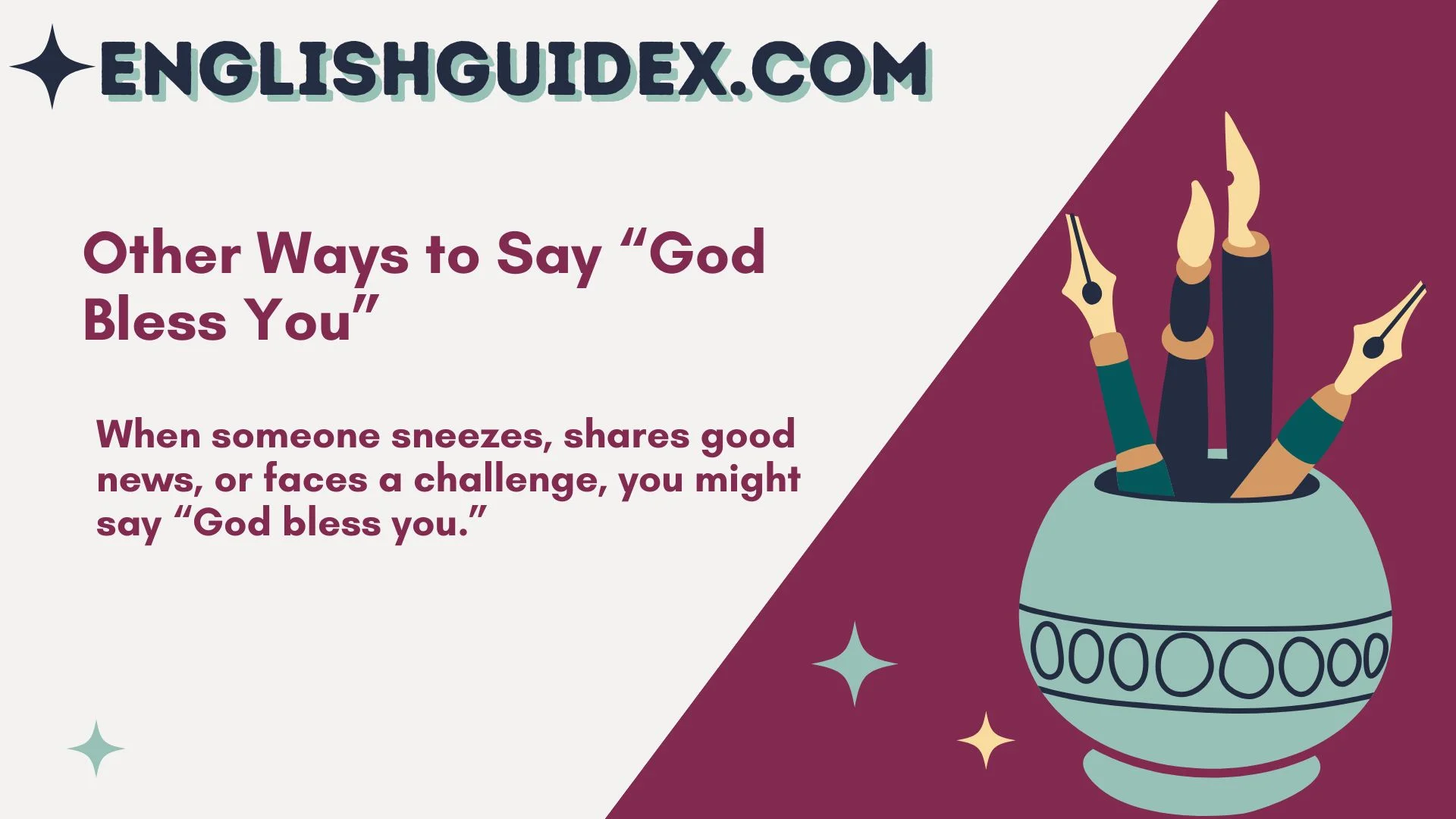 Other Ways to Say “God Bless You”