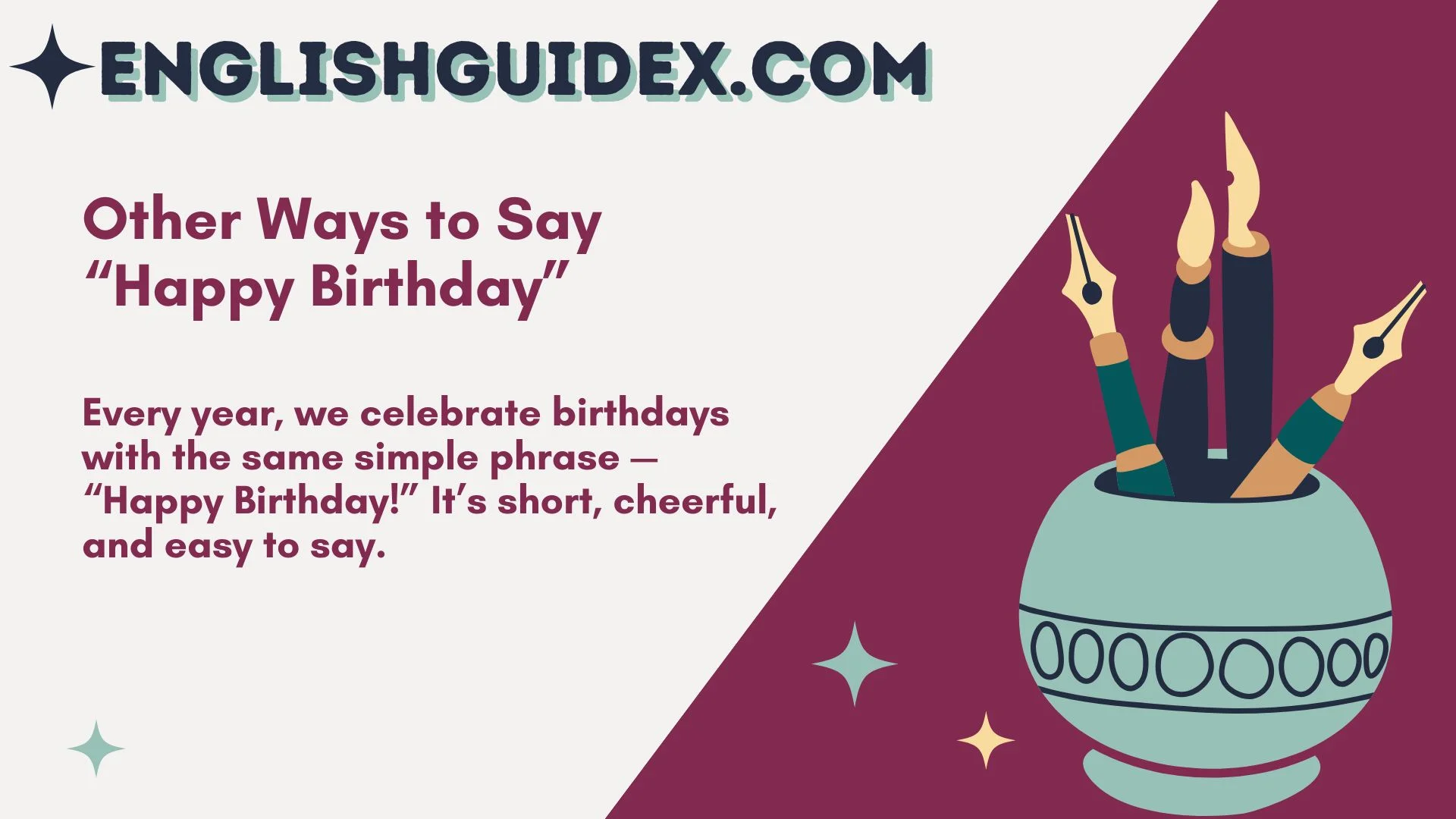 Other Ways to Say “Happy Birthday”