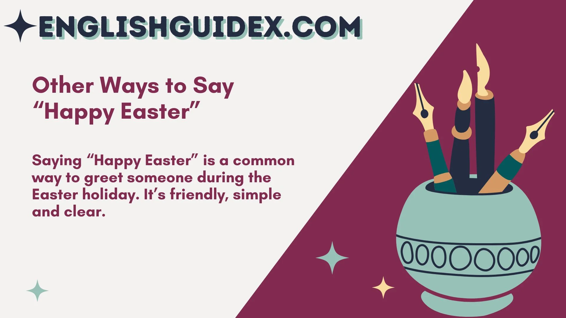 Other Ways to Say “Happy Easter”