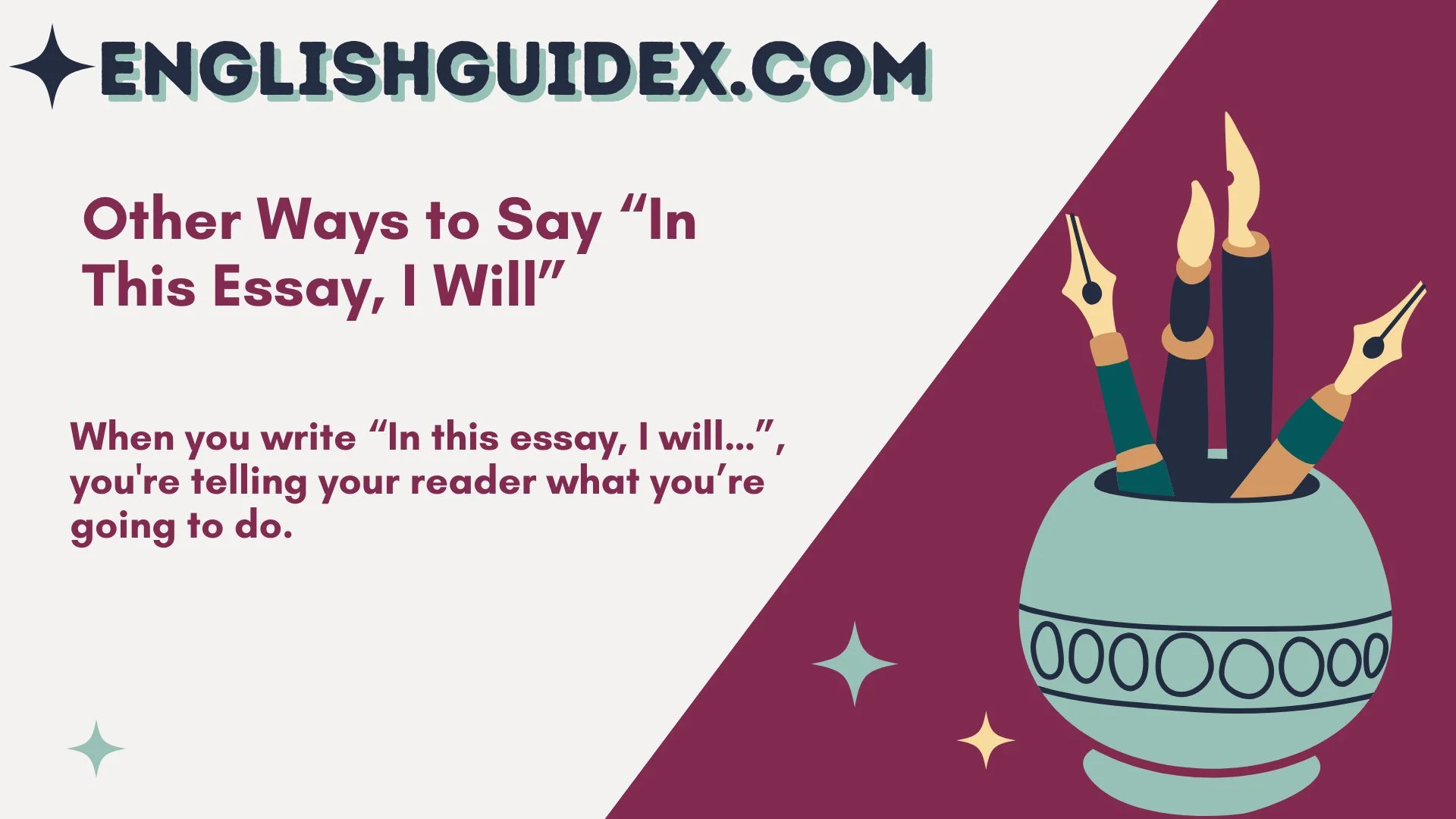 Other Ways to Say “In This Essay, I Will”