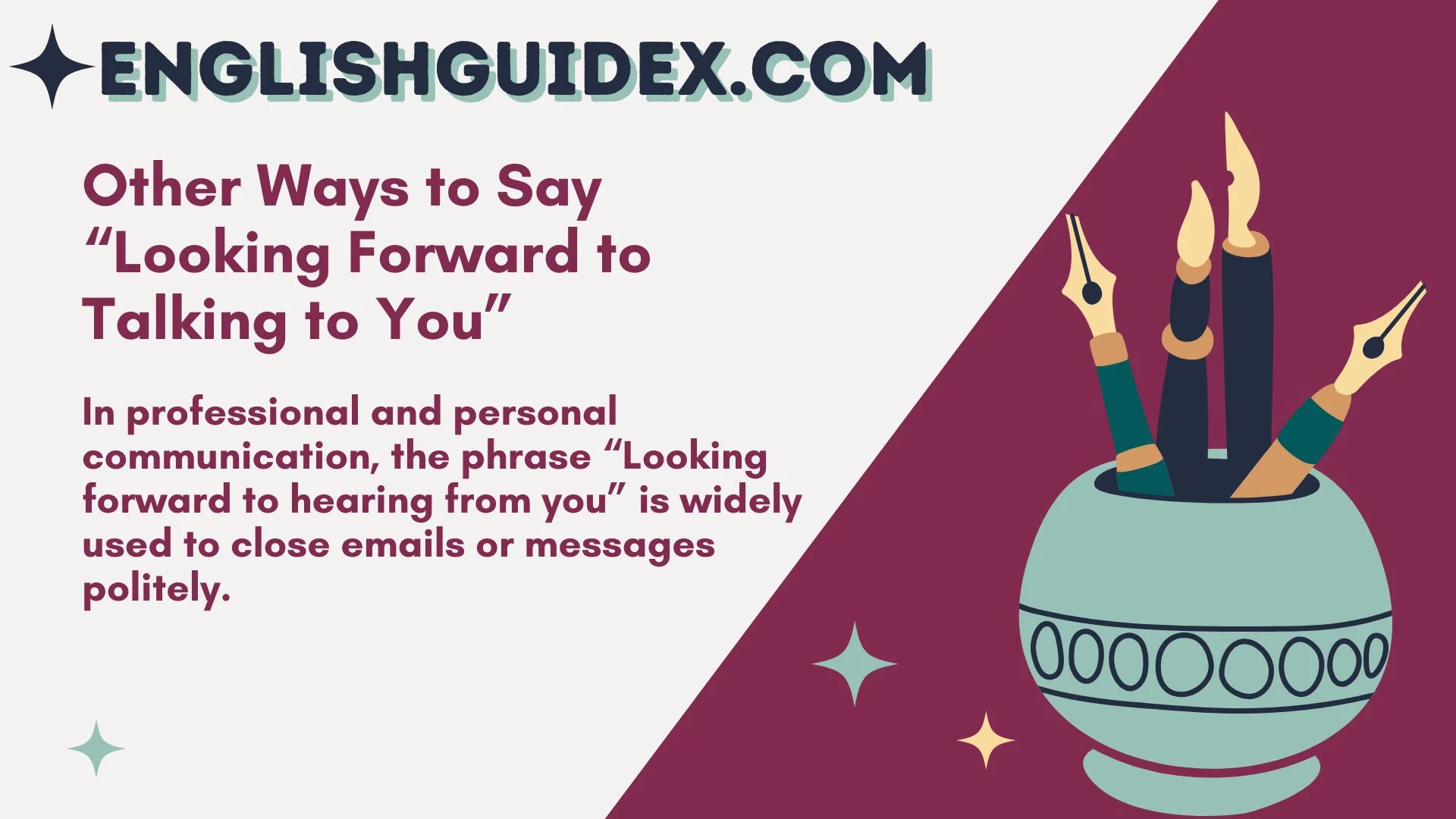 Other Ways to Say “Looking Forward to Talking to You”