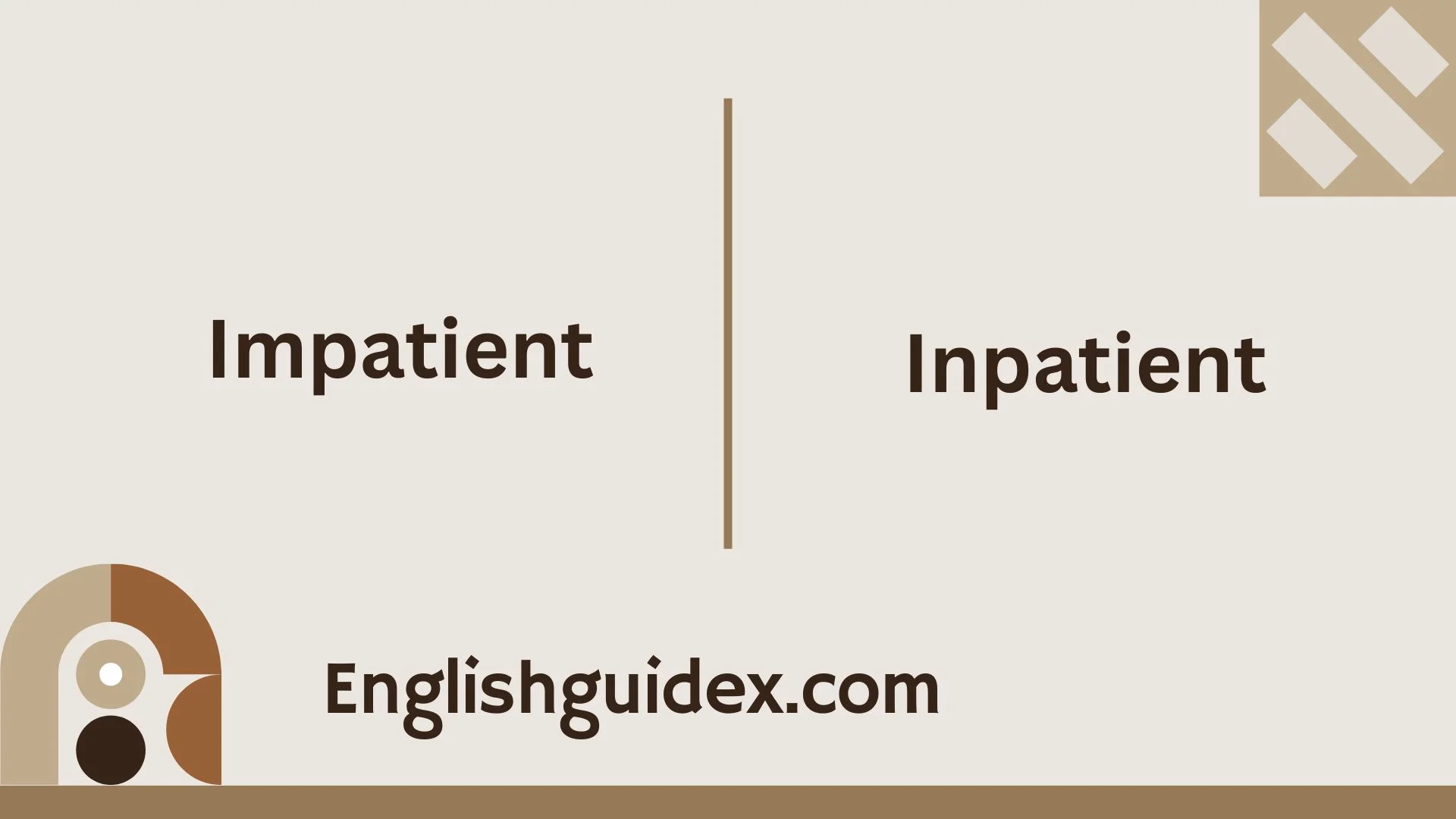 Impatient vs Inpatient
