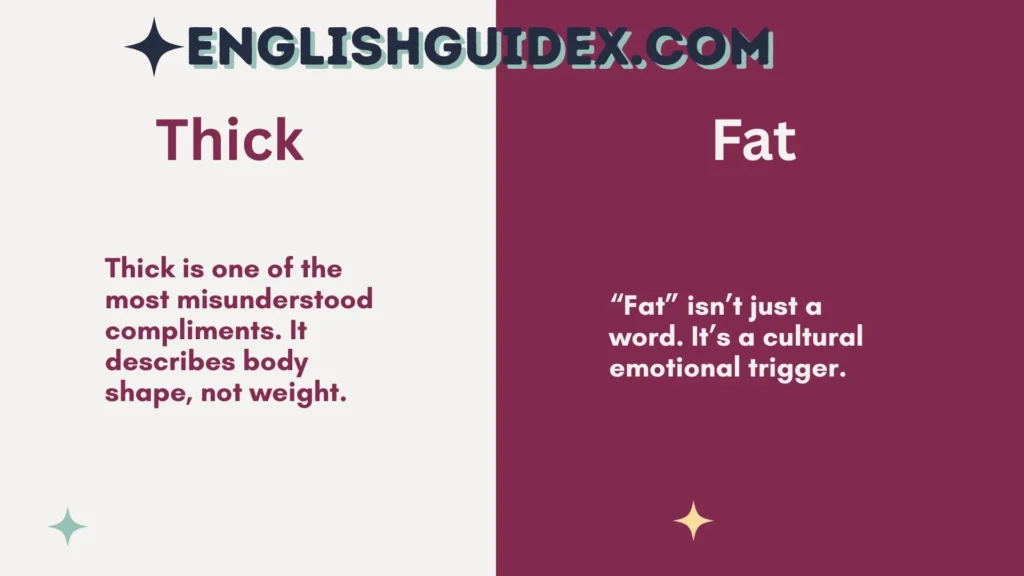 Thick vs Fat