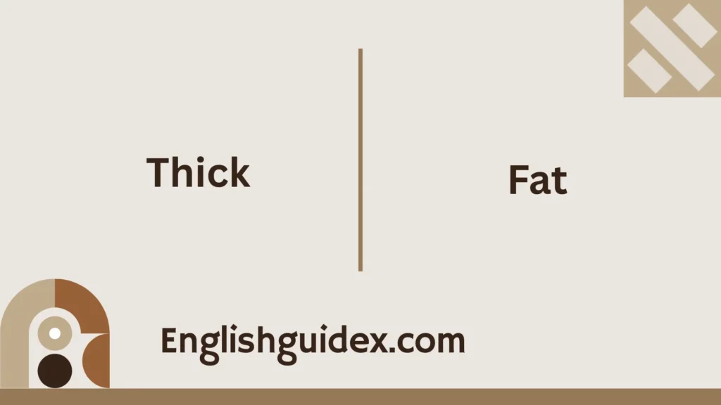 Thick vs Fat