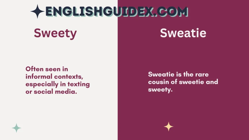 Sweety or Sweatie