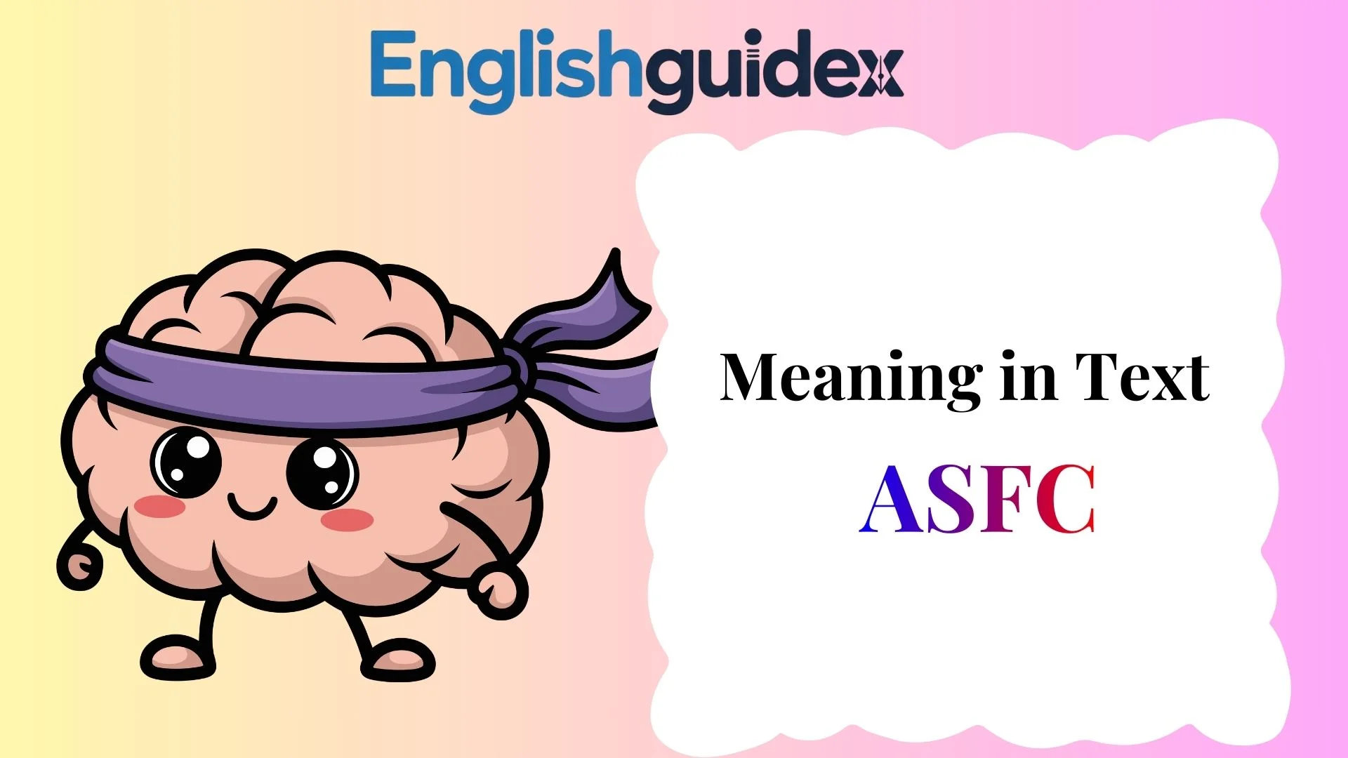 ASFC Meaning in Text