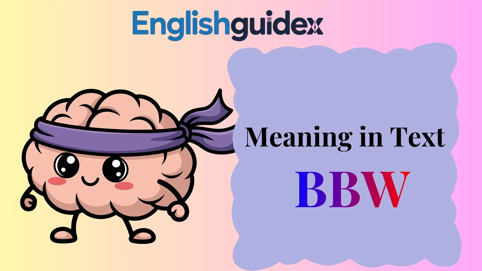 BBW Meaning in Text