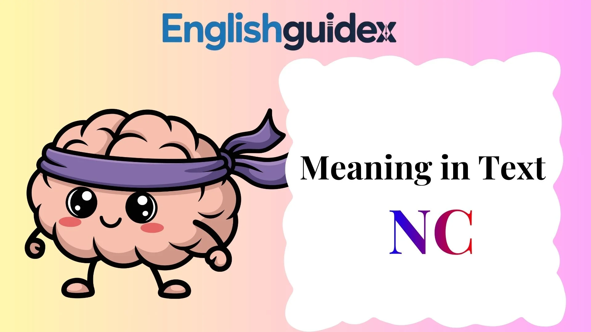 NC Meaning in Text