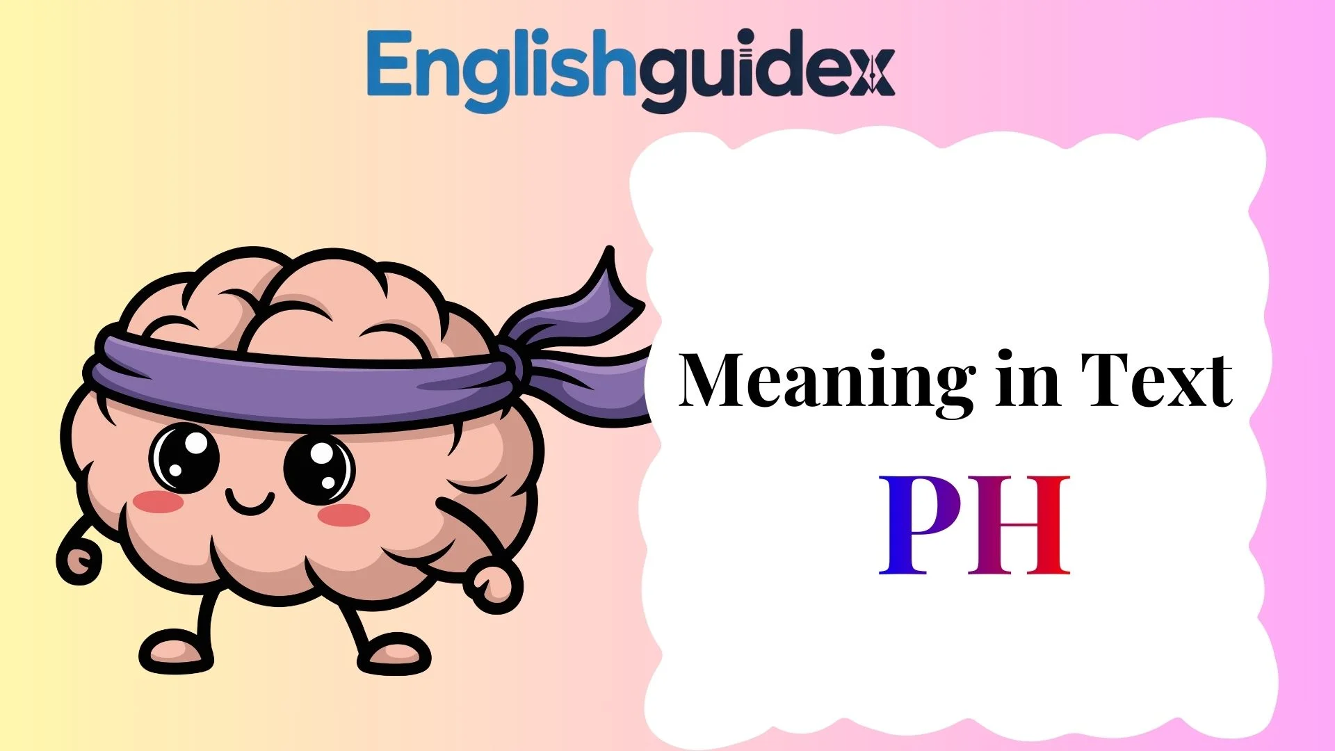 PH Meaning in Text