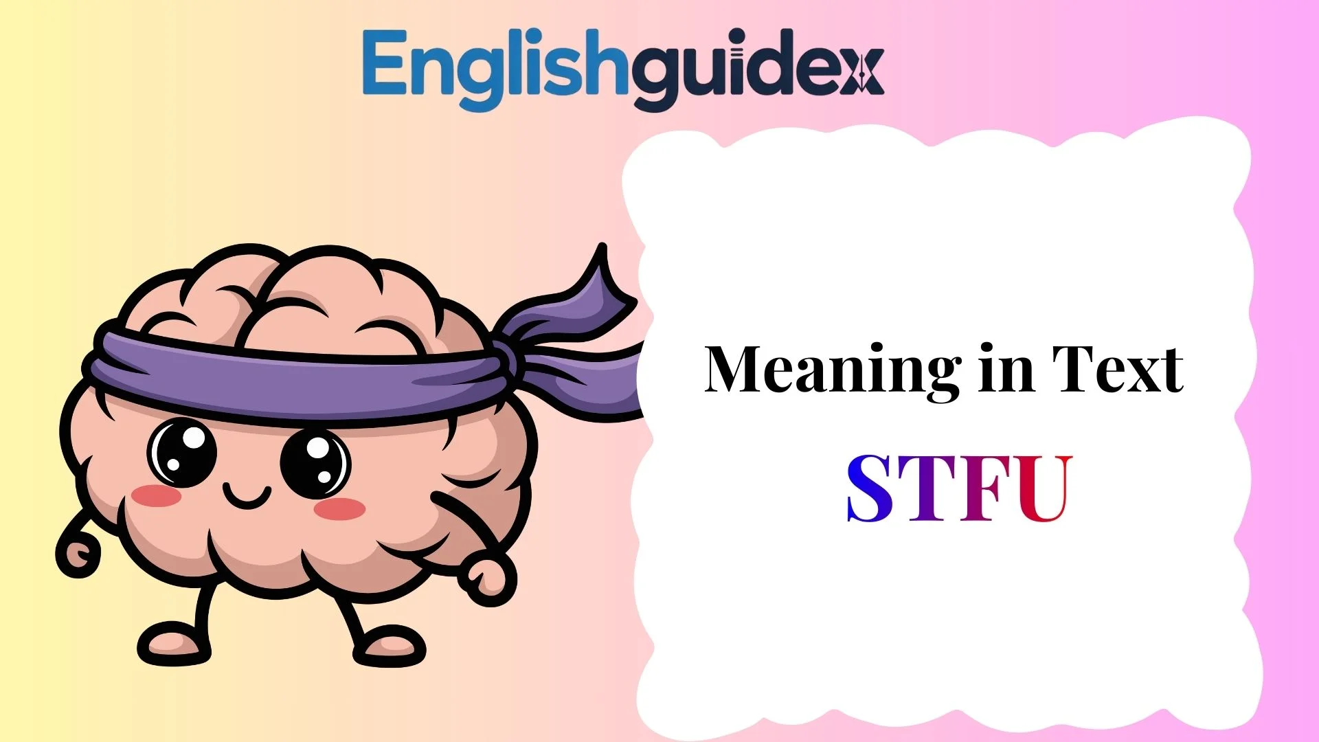 STFU Meaning in Text