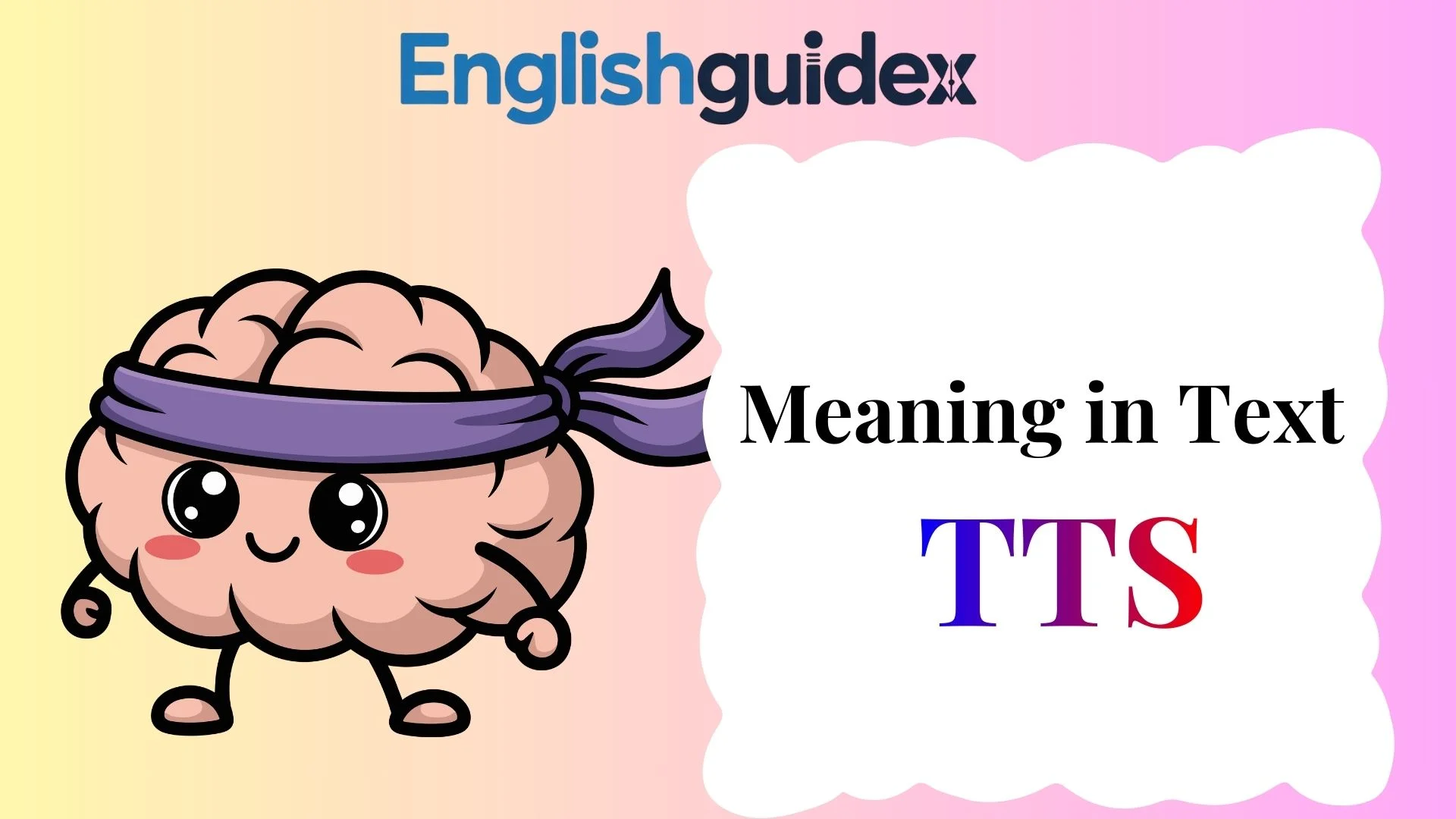 TTS Meaning in Text