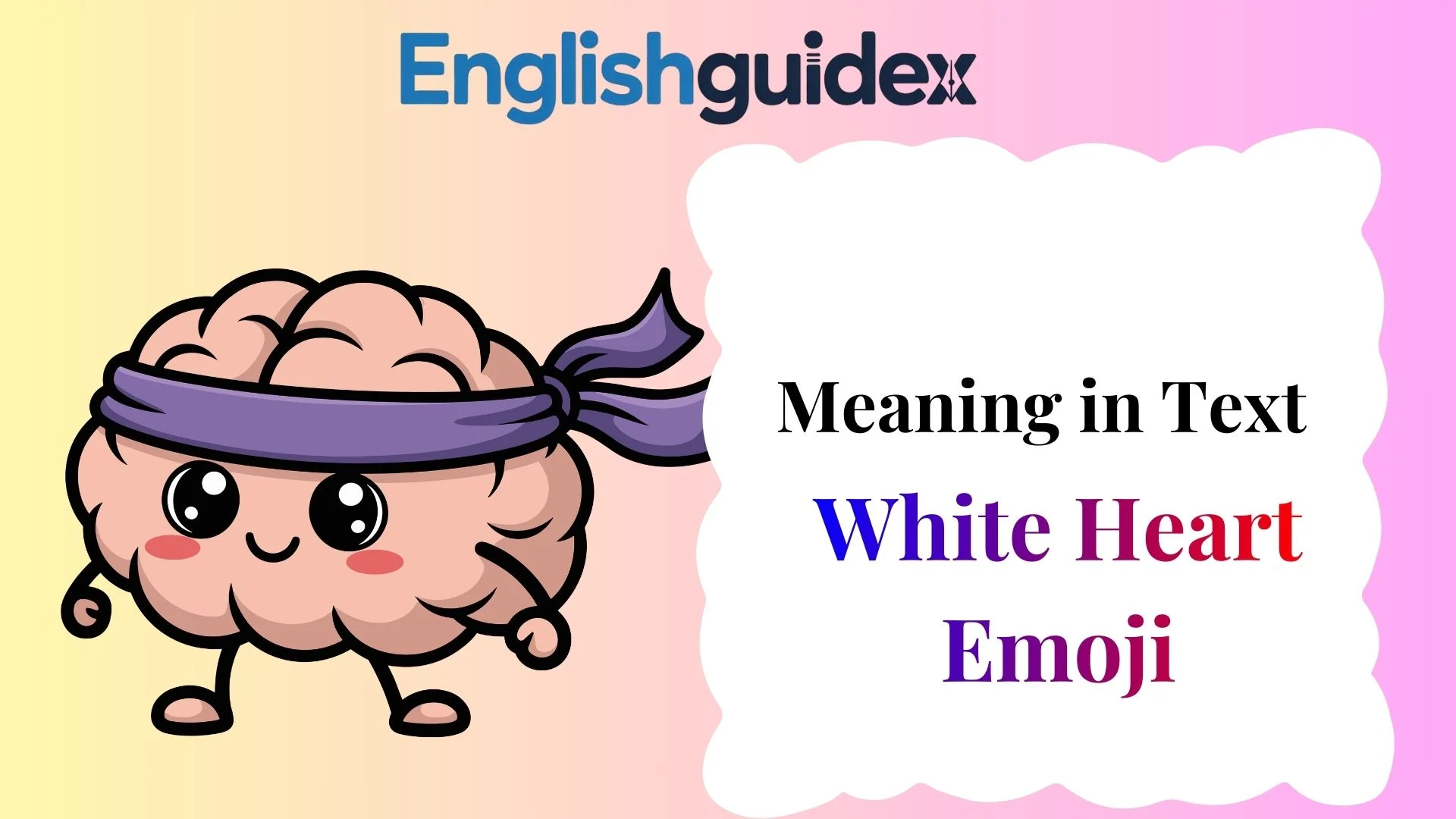 White Heart Emoji Meaning