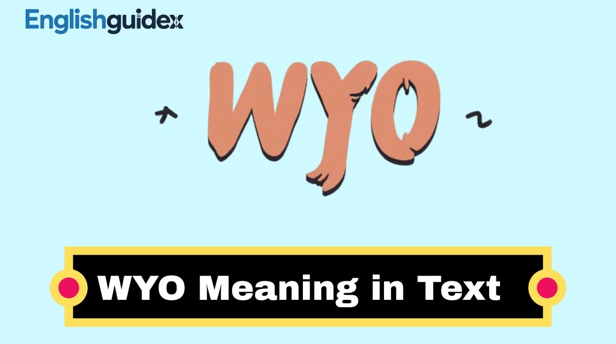 WYO Meaning in Text